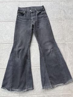 【リメイク品】ヴィンテージLevi’s 501フレアリメイク済　ブラックのサムネイル