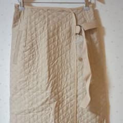 【Crisp】キルティングロングスカート