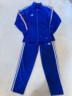 adidas☆アディダス☆ジャージ 上下☆セットアップ☆150cm☆サッカーのサムネイル
