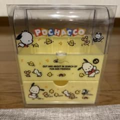 サンリオオリジナルポチャッコ　サンリオ　ミニチェスト　コスメ BOX 収納BOＸのサムネイル