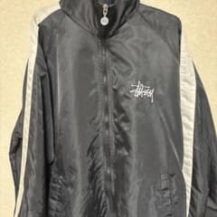 STUSSY ナイロンジャケット ブラック Lサイズのサムネイル
