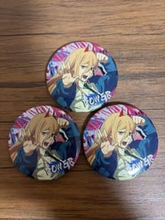 [체인소맨] 파워 57mm 반짝이 캔 배지 이득 3 점 세트