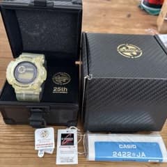 新品未使用箱説タグ付G-SHOCK GW-225E 7JF ゴールド25周年限定のサムネイル