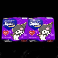 Ziploc Kuromi 保存容器 473ml 2個セットのサムネイル