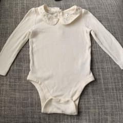 トッティ様専用　babygap GAP 襟刺繍ロンパースのサムネイル