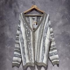 【送料無料】新品未使用タグ付き Quashクアッシュ 3Dニットカーディガン