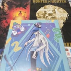 ハンターハンター F賞 H賞 クリアポスター 一番くじ カイト クラピカ