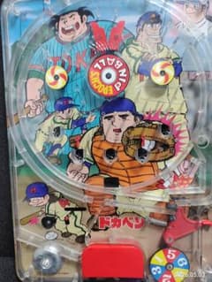 昭和レトロ 当時物 ドカベン パチンコ ブリキ 水島新司 昭和レトロ 当時物 ドカベン パチンコ ブリキ 水島新司 - メルカリ