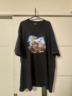 VETEMENTS パワーオブユース ユニコーン Tシャツ ブラックのサムネイル