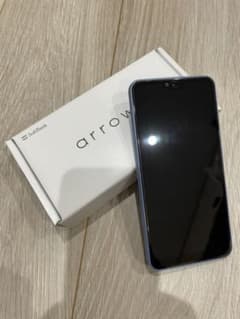 値下げしました　富士通　arrows U 32MB ブルー　Softbankのサムネイル