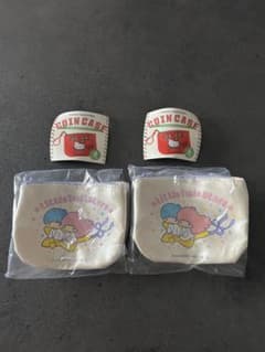 サンリオキャラクターズ　コインケース リトルツインスターズ　キキララ　おまけ付きのサムネイル