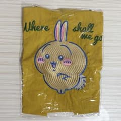 ちいかわ 刺繍トートバック(うさぎどこに行く？)のサムネイル