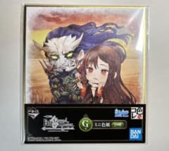 FGO 이치 반 쿠지 G상 미니 색종이 항우 & 미인