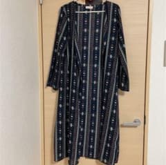 ロングカーディガン ワンピースのサムネイル