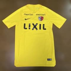 鹿島アントラーズ 支給品 ユニフォーム S 番号なし 黄色 イエロー 2019