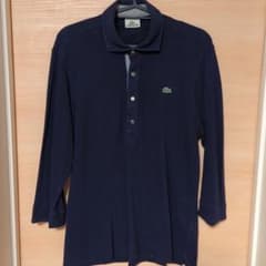 LACOSTE ラコステ 長袖ポロシャツ ネイビー サイズ4のサムネイル