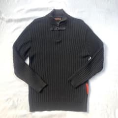 PRADA SPORT Vネック ボーダー ニット セーター プラダスポーツ | Shop 