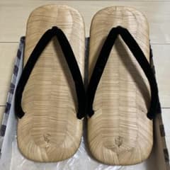 南部表雪駄 Lサイズ　男物和装用履物 裏牛皮使用のサムネイル