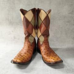 Rios of Mercedes カウボーイ ウエスタンブーツ ブラウン | Shop at