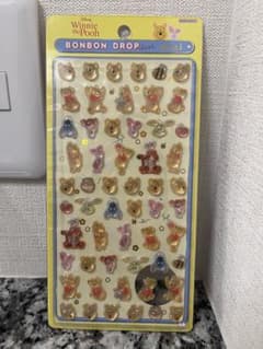 プーさん　ボンボンドロップシールのサムネイル