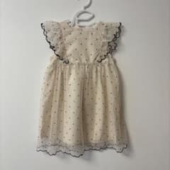 H&M キッズ ドット柄 チュールワンピース ノースリーブのサムネイル
