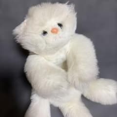 昭和レトロ オオイケ 猫 ぬいぐるみ ペルシャねこ？ - メルカリ