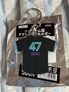ユニフォーム型アクリルキーホルダー 47 SUZUKI シークレットのサムネイル