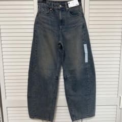 新品 GU バレルレッグジーンズのサムネイル