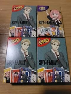 SPY×FAMILY UNOカードゲーム 4セットのサムネイル