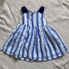 petit main♡ストライプワンピースのサムネイル