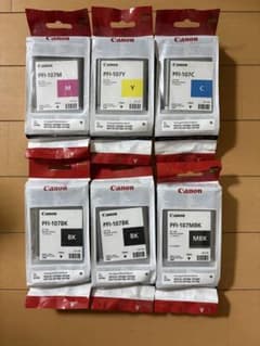 Canon 純正インク　PFI-107シリーズ　 6個セット　期限切れ Canon 純正インク PFI-107シリーズ 6個セット 期限切れ - メルカリ