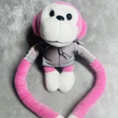 さるしぃ　まらしぃ　さるのぬいぐるみ（大） さるしぃ ぬいぐるみ まらしぃ ピアノ 猿 テナガザル パーカー - メルカリ