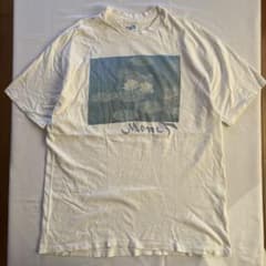 90sクロード モネ 睡蓮 アート tシャツ vintage hanes usa - メルカリ