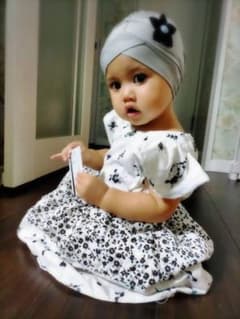 ０歳から1歳までの帽子ですのサムネイル
