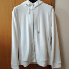 TAKEO KIKUCHI ジップアップパーカー ホワイトのサムネイル