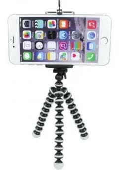 iphone用三脚ホルダー スマホ対応 モバイル　クネクネ三脚のサムネイル
