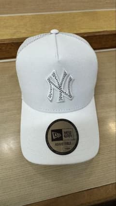 NEW ERA ニューヨークヤンキース メッシュキャップ ホワイトのサムネイル