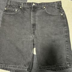 Levi's 505 90s ブラックハーフパンツのサムネイル