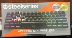 Steelseries ラピッドトリガー 搭載 ゲーミングキーボード ミニサイズ