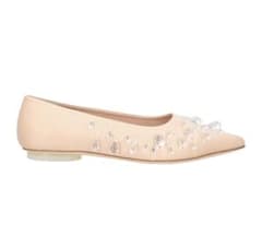 Simone Rocha ビジュー フラットシューズ ベージュのサムネイル
