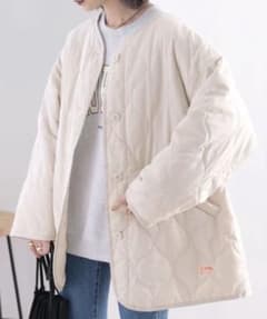Java クラシカルエルフ ノーカラージャケット アイボリーのサムネイル