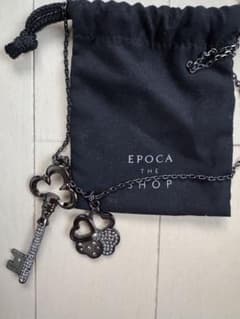【美品】EPOCA THE SHOP 鍵・クローバーモチーフ ネックレスのサムネイル