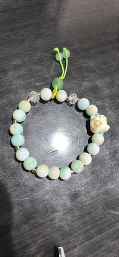 ブレスレット 花彫刻付きのサムネイル