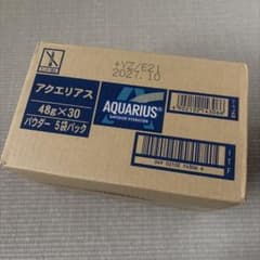 アクエリアス パウダー 48g×30袋入 1箱 - メルカリ