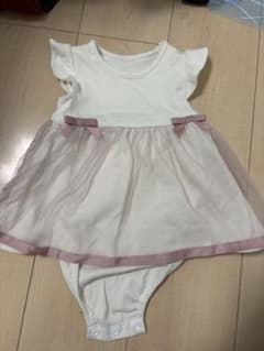 ベビー ロンパース ワンピース フリル チュールのサムネイル