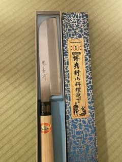 堺孝行　別打鎌形薄刃包丁 210mm 堺孝行 別打白三鋼 鎌形薄刃包丁 210mm - メルカリ
