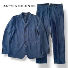 arts&science インディゴリネンセットアップ arts&science インディゴリネンセットアップ - メルカリ