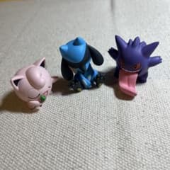 포켓몬 피규어 푸딩 루리오 겐거 세트