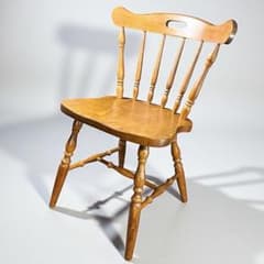 HR913 柏木工 ウィンザーチェア ダイニングチェア スピンドルバック