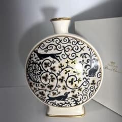 NARUMI ナルミ ボーンチャイナ 総金彩花瓶 花器 フラワーベース 幻の新品未使用 ナルミ 金彩 希少モデル フラワーベース ボーン